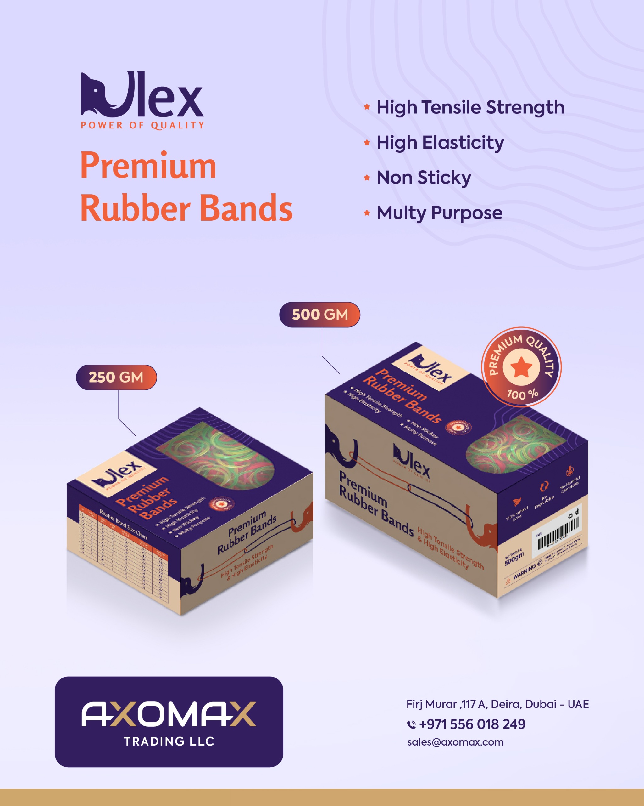 Premium Rubber Bands