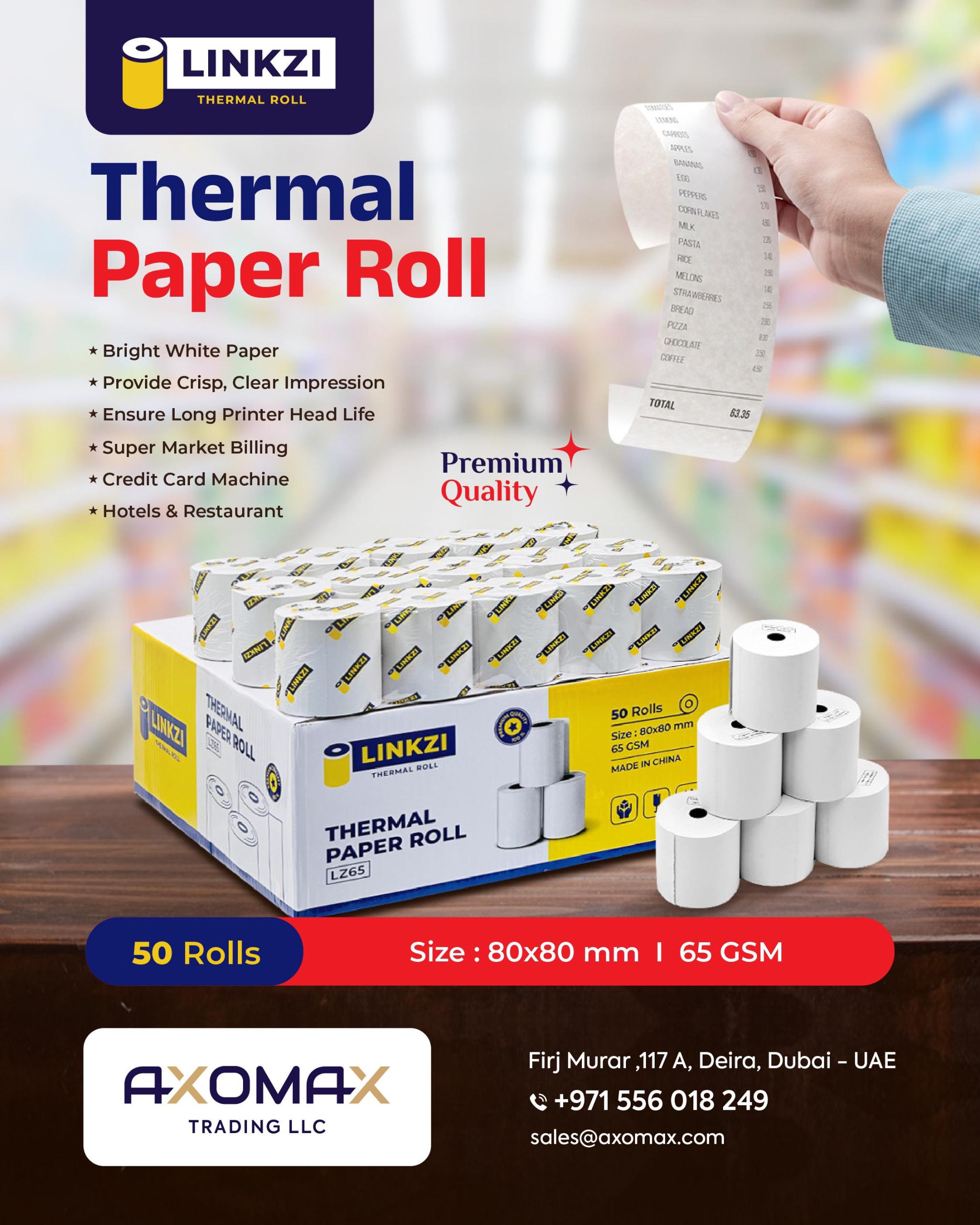 LINKZI THERMAL ROLL